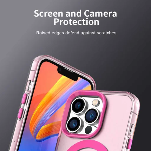 iPhone 13 Pro - Techsuit CandyCase MagSafe tok - Pink - 5