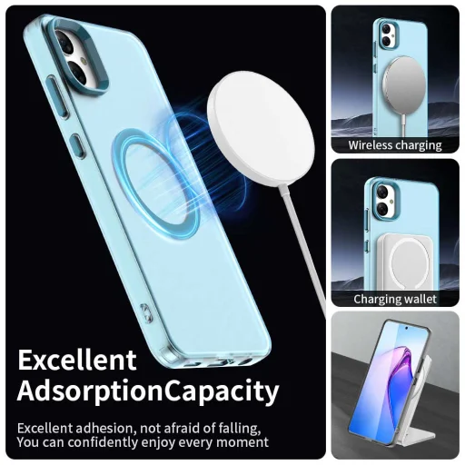Techsuit - CandyCase MagSafe tok - Samsung Galaxy A05 - Kék - 6