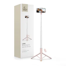 Tech-protect L09s Bluetooth Selfie Stick Tripod Pink