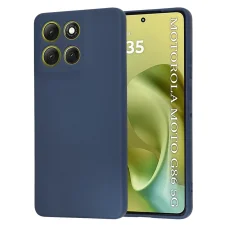 Motorola Moto G86 - Techsuit - SoftFlex - sötétkék. tok