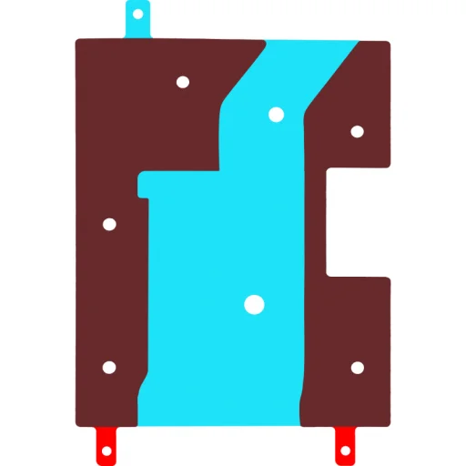  Honor X70i / 400 Lite / X8c Ragasztó fólia akkumulátorhoz - 1