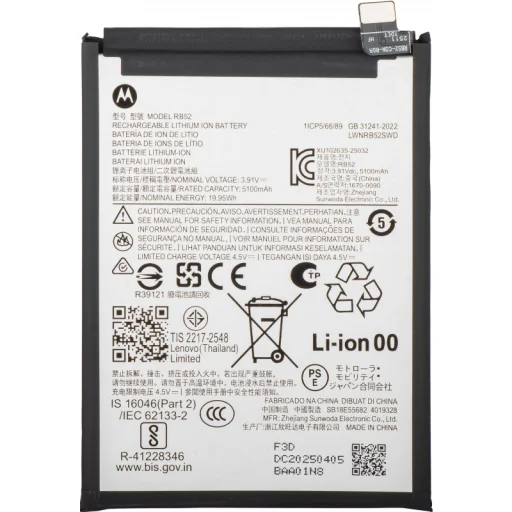 RB52 akkumulátor Motorola Moto G56 készülékhez - 1