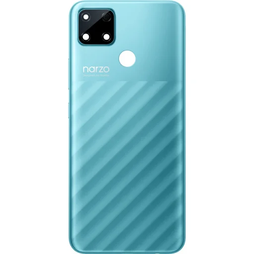 Akkumulátorfedél Realme Narzo 30A-hoz, Lézerkék - 1