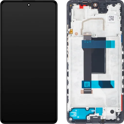 Xiaomi Redmi Note 12 Pro 5G LCD kijelző modul, Éjfekete - 1
