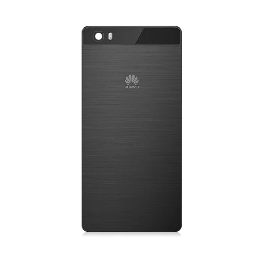 Akkumulátor fedél Huawei P8lite (2015) ALE-L21, Fekete, Kivett (A minőség) - 1