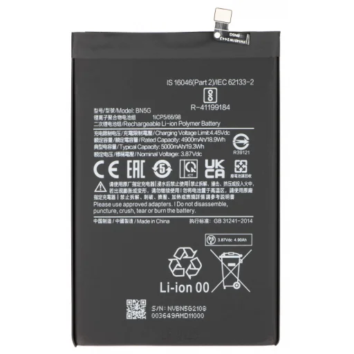 Akkumulátor BN5G Xiaomi Redmi 10A / 10C készülékhez, utángyártott - 1