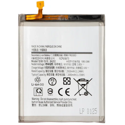 EB-BA202ABU akkumulátor Samsung Galaxy A10e A102 / A20e A202 készülékhez, utángyártott - 1