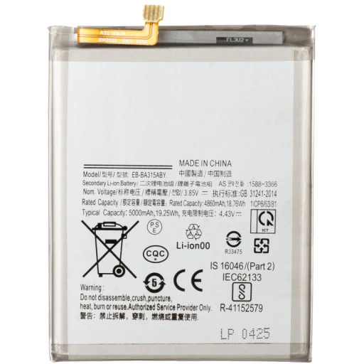 Akkumulátor EB-BA315ABY Samsung Galaxy A22 A225 / A32 A325 / A31 A315 készülékhez, utángyártott - 1