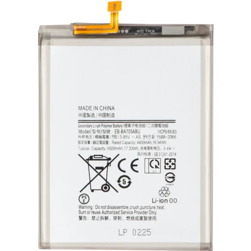 Akkumulátor EB-BA705ABU Samsung Galaxy A70s A707 / A70 A705 készülékhez, utángyártott - 1