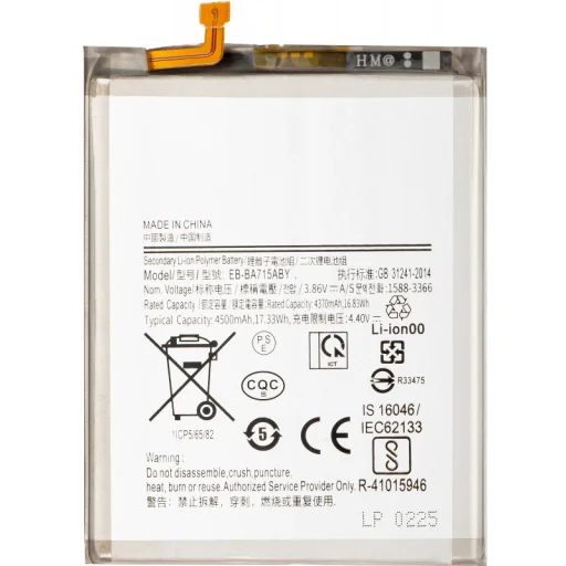 Samsung Galaxy A71 A715 számára készült EB-BA715ABY akkumulátor, utángyártott - 1