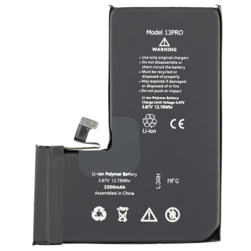 Apple iPhone 13 Pro akkumulátor, 3300mAh nagy kapacitású - 1