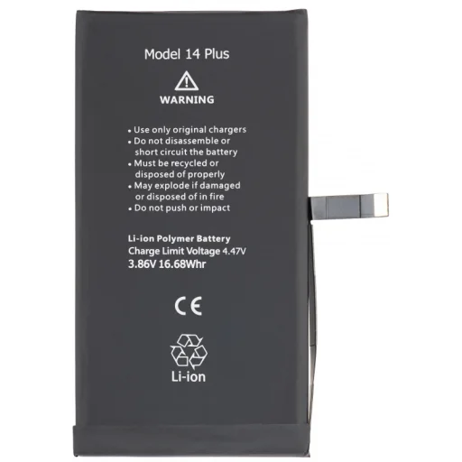 Apple iPhone 14 Plus akkumulátor, 4325mAh kapacitás - 1