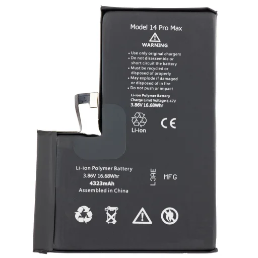 Akkumulátor Apple iPhone 14 Pro Max-hoz, 4323mAh kapacitás - 1