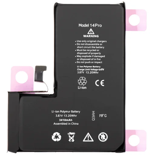 Akkumulátor Apple iPhone 14 Pro, 3200mAh Diagnosztikai Akku - 1