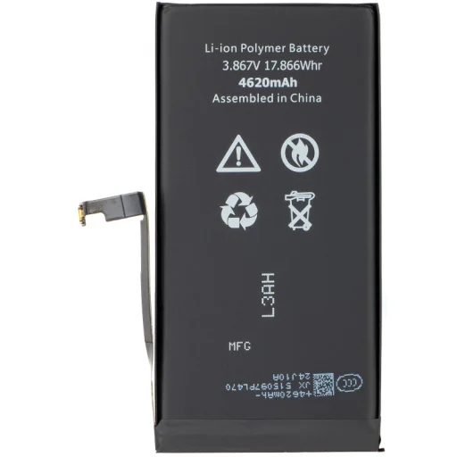 Akkumulátor Apple iPhone 15 Plus-hoz, 4620mAh nagy kapacitású - 1