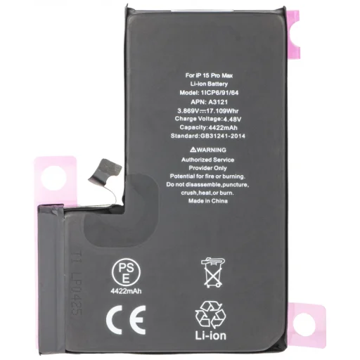 Akkumulátor Apple iPhone 15 Pro Max, 4422mAh Diagnosztikai - 1