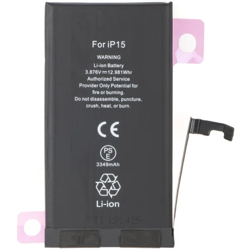 Apple iPhone 15 akkumulátor, 3349mAh Diagnosztikai - 1