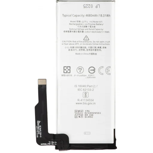 Akkumulátor G27FU Google Pixel 5a 5G-hez, utángyártott - 1