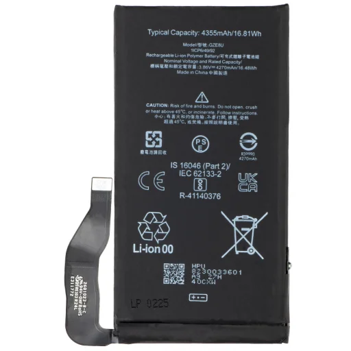 Akkumulátor GZE8U Google Pixel 7-hez, Utángyártott - 1