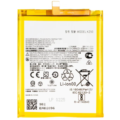KZ50 akkumulátor Motorola Moto G8 Power, utángyártott - 1