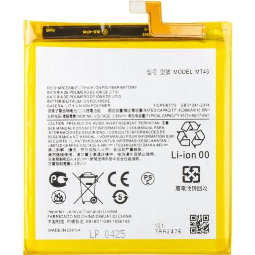 MT45 akkumulátor Motorola Edge 20 Pro-hoz, utángyártott - 1