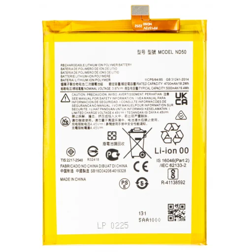 ND50 akkumulátor Motorola Moto G42 / G31-hez, utángyártott - 1