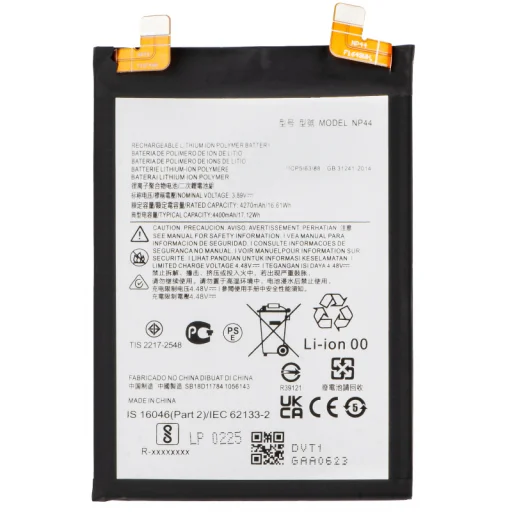 NP44 akkumulátor Motorola Edge 40 / Edge 30 Fusion készülékhez, utángyártott - 1