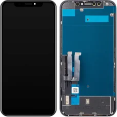 LCD kijelző modul JK Apple iPhone XR-hez, In-Cell verzió, fekete