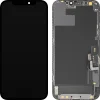 LCD kijelző modul MP Apple iPhone 12 / 12 Pro készülékhez, Soft OLED FHD IC mozgatható verzió, utángyártott, fekete thumbnail