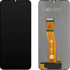 LCD kijelző modul MP Honor X8a 5G / 70 Lite / X6 / X8 5G, keret nélkül, utángyártott, fekete