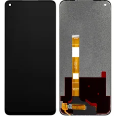 LCD Kijelző Modul MP OnePlus Nord N200 5G-hez, keret nélkül, utángyártott, fekete