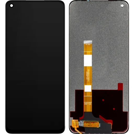 LCD Kijelző Modul MP OnePlus Nord N200 5G-hez, keret nélkül, utángyártott, fekete - 1