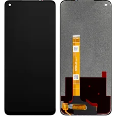 LCD kijelző modul MP Oppo A54 / A55, keret nélkül, utángyártott, fekete