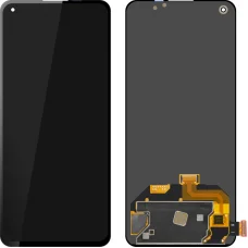 LCD kijelző modul MP Realme GT Master készülékhez, OLED verzió, keret nélkül, utángyártott, fekete