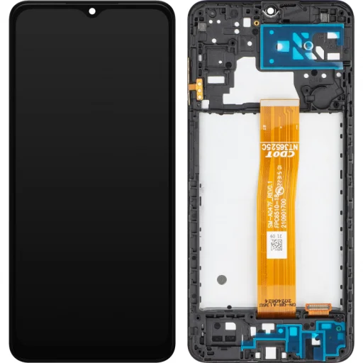 LCD kijelző modul MP Samsung Galaxy A04s A047, Utángyártott, Fekete - 1