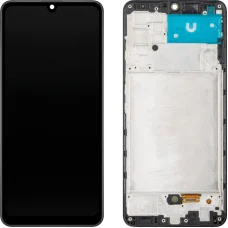 LCD Kijelző Modul MP Samsung Galaxy A32 A325-hez, OLED Verzió, Utángyártott, Fekete