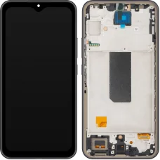 LCD kijelző modul Samsung Galaxy A34 A346, utángyártott, grafit
