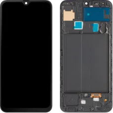 LCD kijelző modul MP Samsung Galaxy A50 A505 fekete