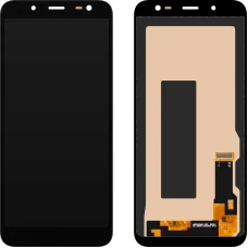 LCD kijelző modul MP Samsung Galaxy J6 J600 fekete