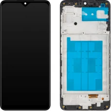 LCD Kijelző Modul MP Samsung Galaxy M22 M225, Utángyártott, Fekete