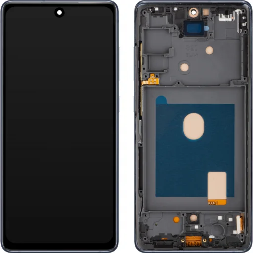 LCD Kijelző Modul MP Samsung Galaxy S20 FE G780, Utángyártott, Köd Tengerészkék, - 1