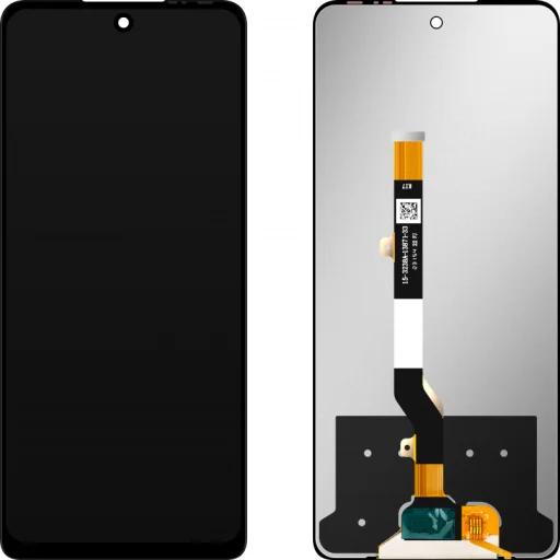 LCD kijelző modul MP a Tecno Pova 5 Pro-hoz, keret nélkül, utángyártott, fekete - 1