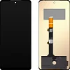 LCD Kijelző Modul MP Tecno Pova 6 / Pova 6 Pro részére, keret nélkül, utángyártott, fekete