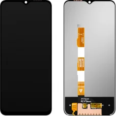 LCD kijelző modul MP vivo Y02s / Y16 / Y21 / Y21a / Y21s / Y30 5G / Y32, keret nélkül, utángyártott, fekete