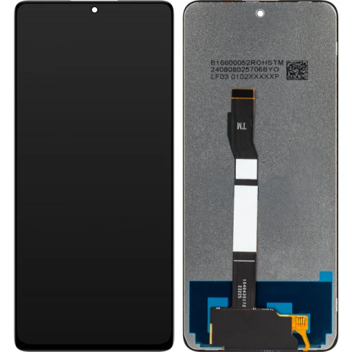 LCD kijelző modul MP Xiaomi Poco X4 GT / Redmi Note 11T Pro-hoz, keret nélkül, utángyártott, fekete - 1