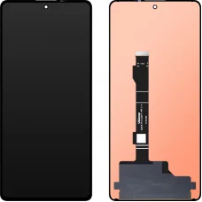 LCD kijelző modul MP Xiaomi Poco X5 Pro / Redmi Note 12 Pro 5G / Note 12 Pro+, OLED verzió, keret nélkül, utángyártott, fekete