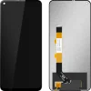 LCD Kijelző Modul MP Xiaomi Redmi Note 9 5G / Note 9T telefonhoz, keret nélkül, utángyártott, fekete - 1