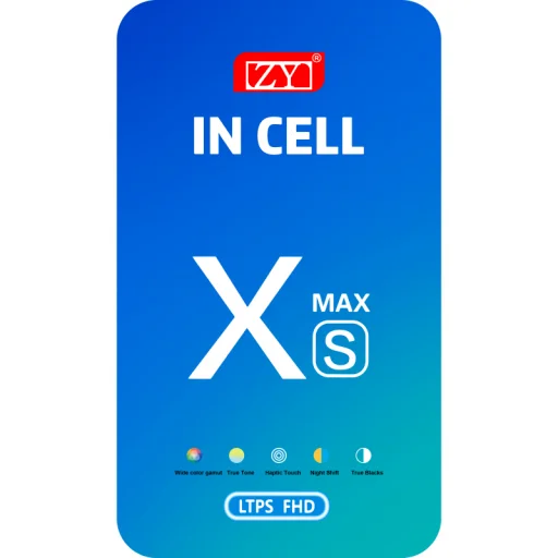 Apple iPhone XS Max LCD kijelző modul, In-Cell verzió, fekete - 2