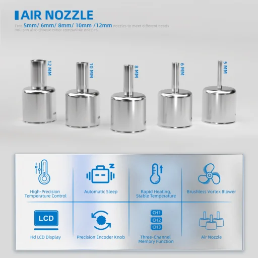 Hot Air Rework Station Forward FW-HA01 - 8