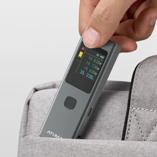 Lézeres távolságmérő vonalkivetítő ATuMan LS-6, szürke - 6